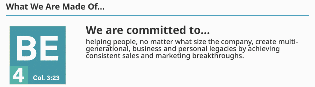 Vision Statement Content Engagement Lab