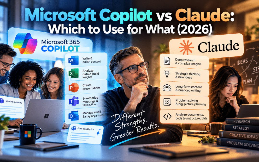 Microsoft 365 Copilot vs. Claude: Where Each Should Lead
